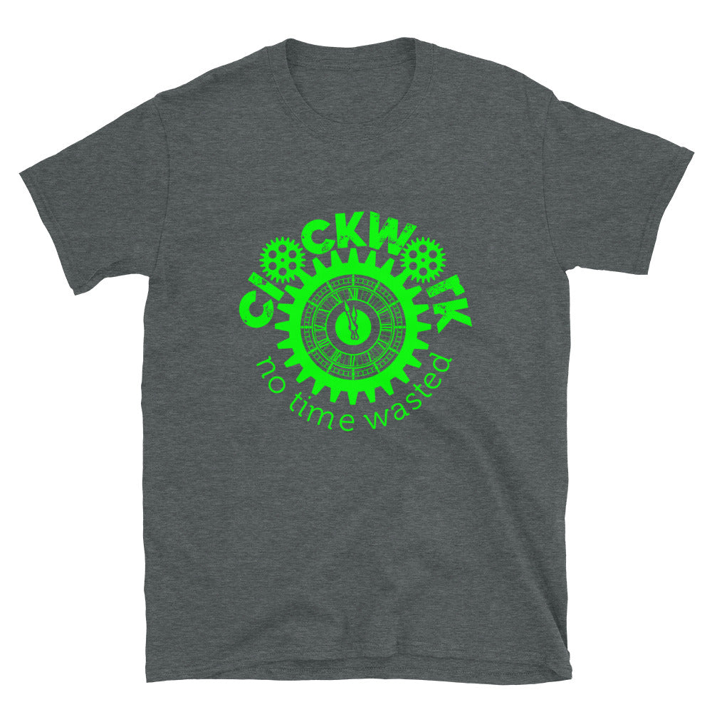 Clockwork Lime Logo Short-Sleeve Unisex T-Shirt