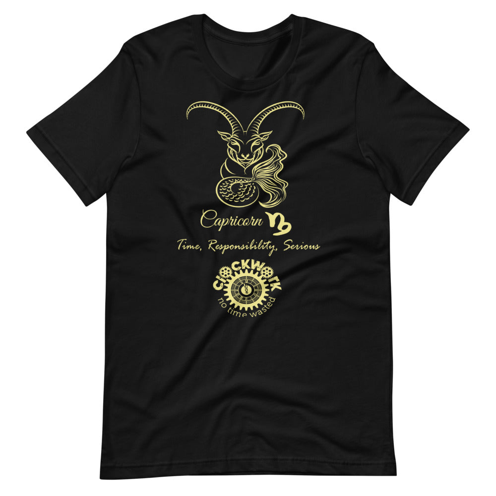Clockwork Capricorn Short-Sleeve Unisex T-Shirt