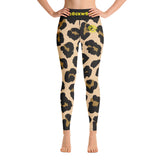 Cheetah Print Clockwork Yoga Leggings