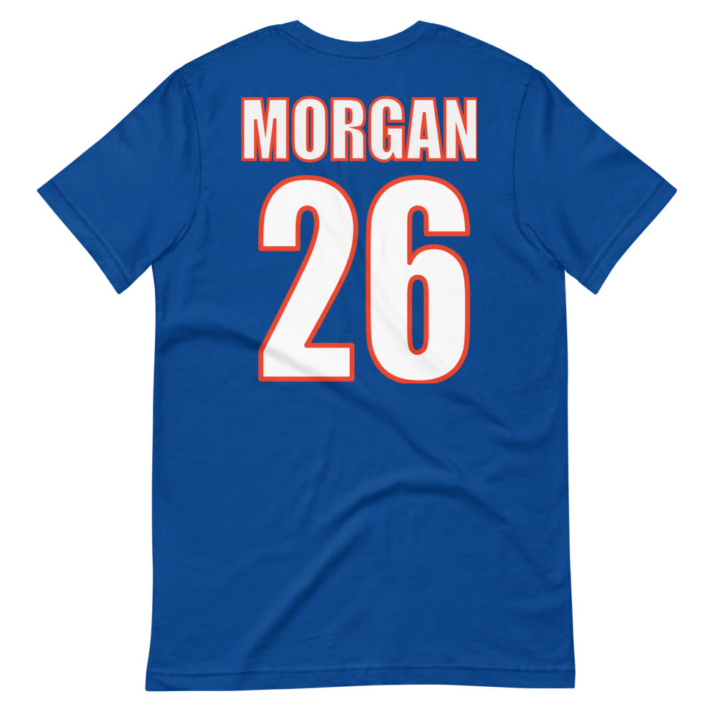 Trust Yo grind Orange and Blue Twin 26 Short-Sleeve Unisex T-Shirt