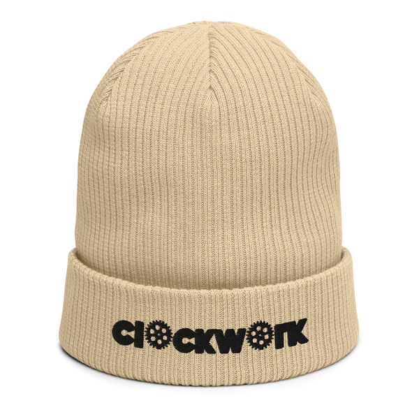 Clockwork Moonbeam Organic ribbed skully hat
