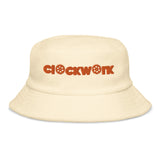 Clockwork Terry cloth bucket hat