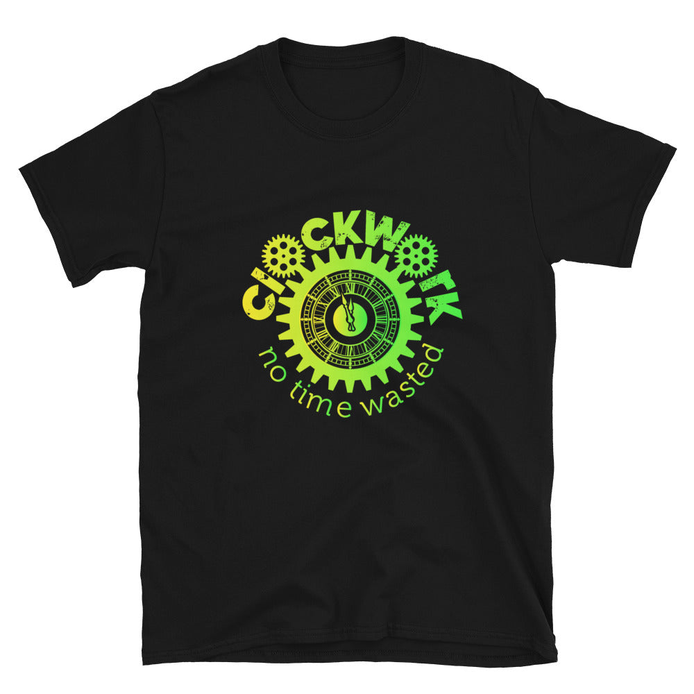 Clockwork Lime Green Short-Sleeve Unisex T-Shirt