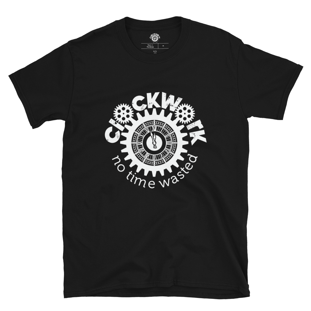 Clockwork White Logo Short-Sleeve Unisex T-Shirt