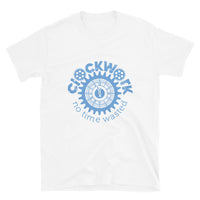 Clockwork Blue Logo Short-Sleeve Unisex T-Shirt