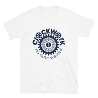 Clockwork Navy Logo Short-Sleeve Unisex T-Shirt