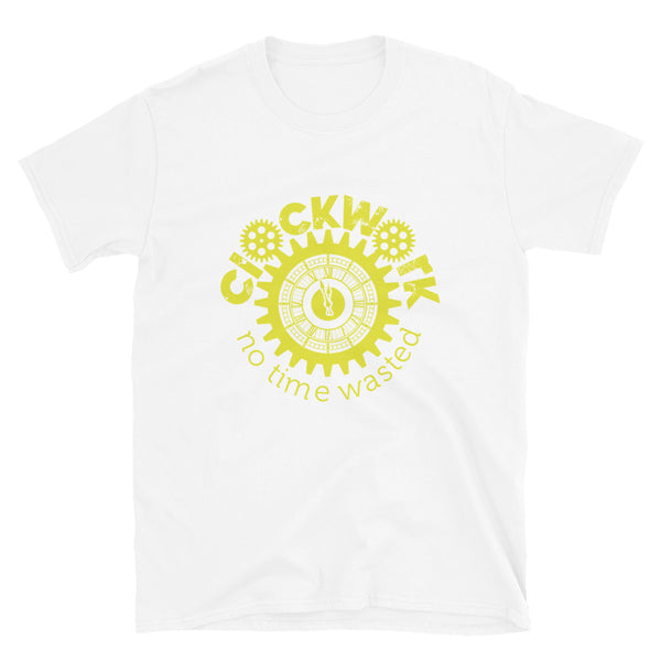 Clockwork Yellow Logo Short-Sleeve Unisex T-Shirt