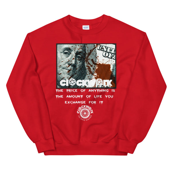 Blood Money Clockwork Unisex Sweatshirt