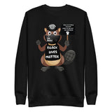 BLM Clockwork Beaver Unisex Fleece Pullover