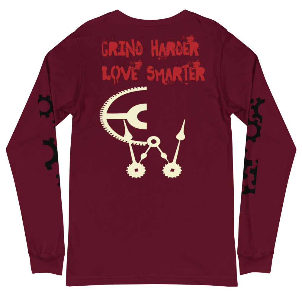 Clockwork Grind Harder Unisex Long Sleeve Tee