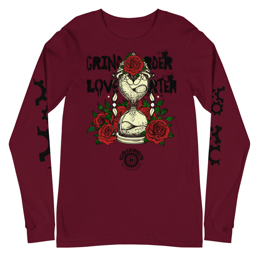 Clockwork Grind Harder Unisex Long Sleeve Tee