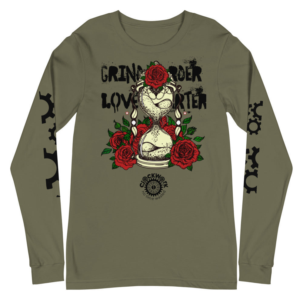 Clockwork Grind Harder Unisex Long Sleeve Tee