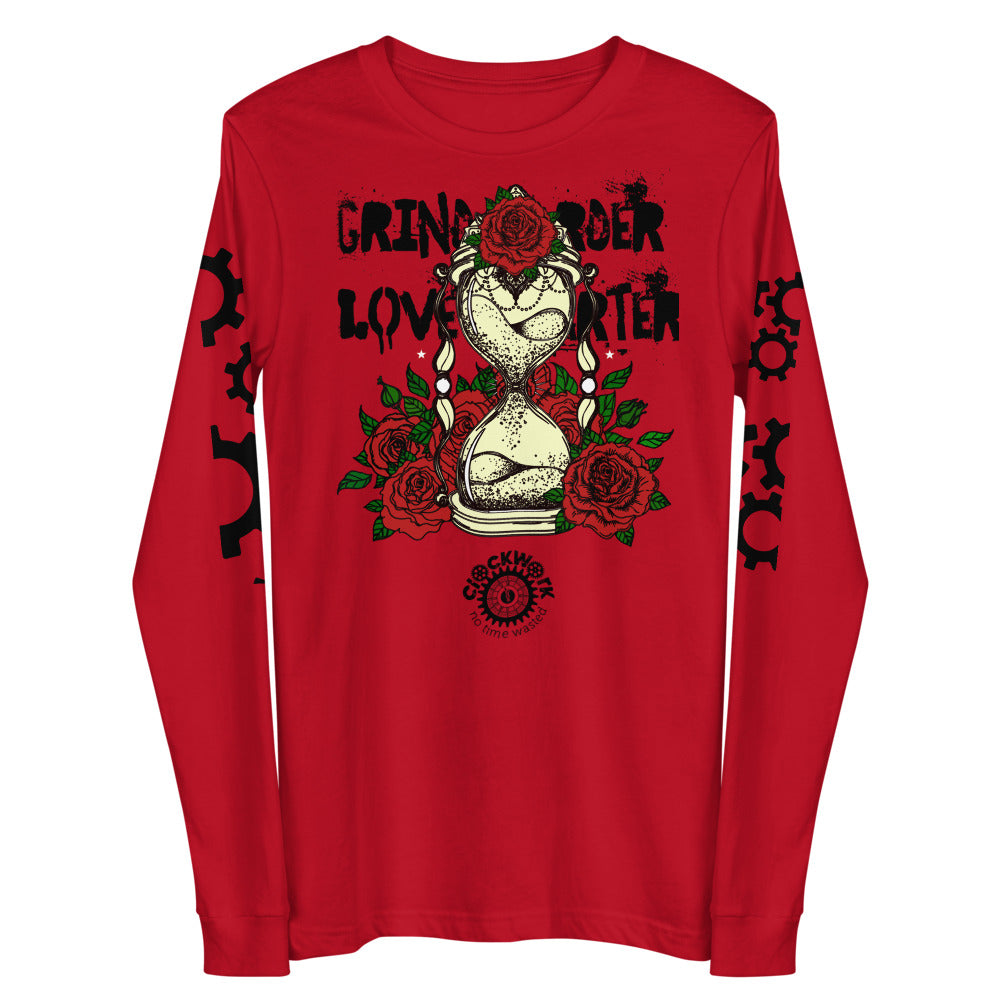 Clockwork Grind Harder Unisex Long Sleeve Tee