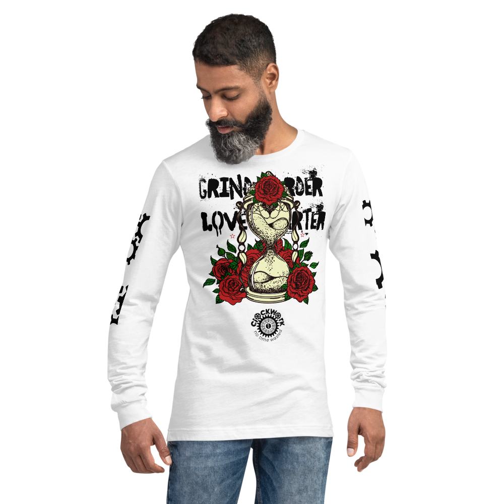 Clockwork Grind Harder Unisex Long Sleeve Tee