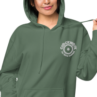 Clockwork Logo Unisex pigment-dyed hoodie