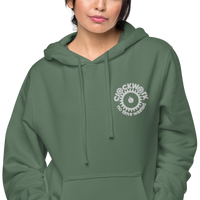 Clockwork Logo Unisex pigment-dyed hoodie