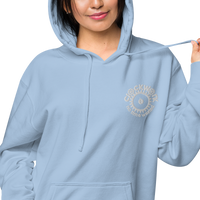 Clockwork Logo Unisex pigment-dyed hoodie