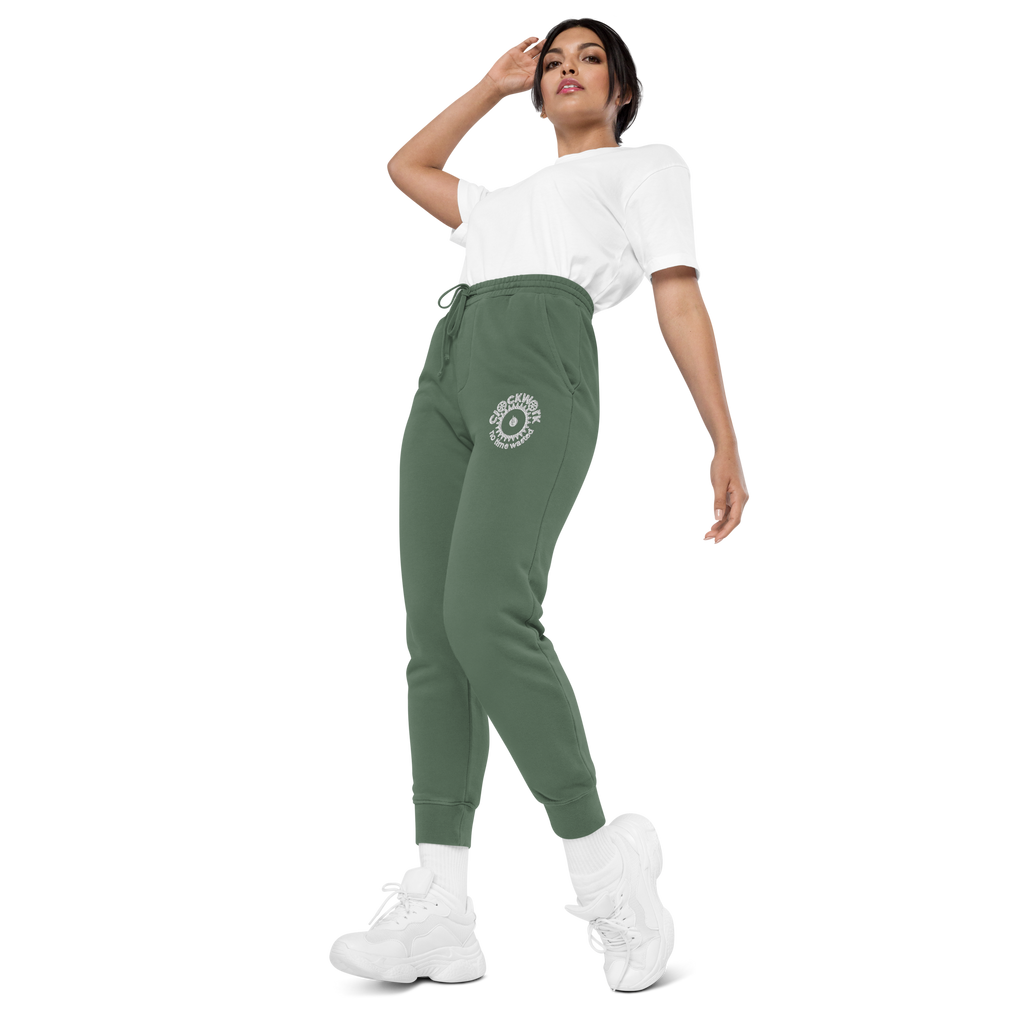 Clockwork Logo Unisex pigment-dyed sweatpants