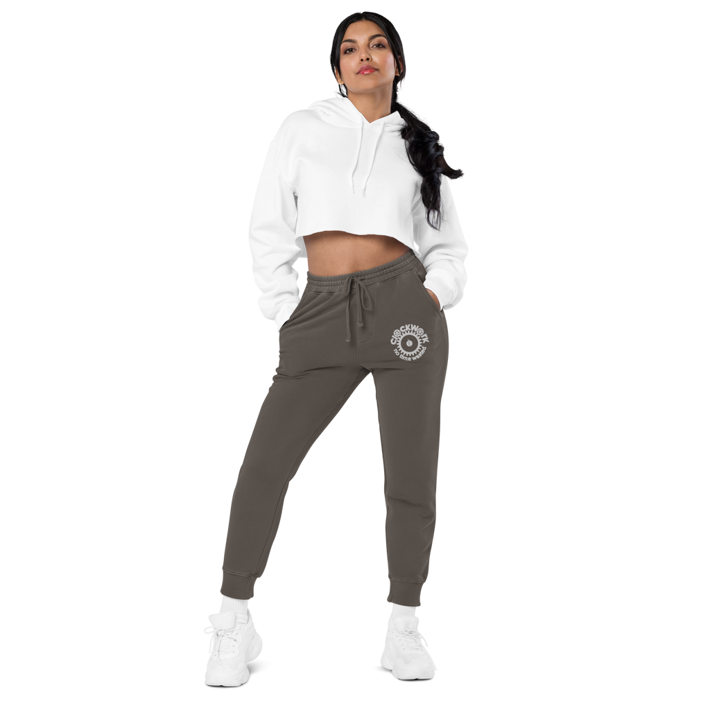 Clockwork Logo Unisex pigment-dyed sweatpants