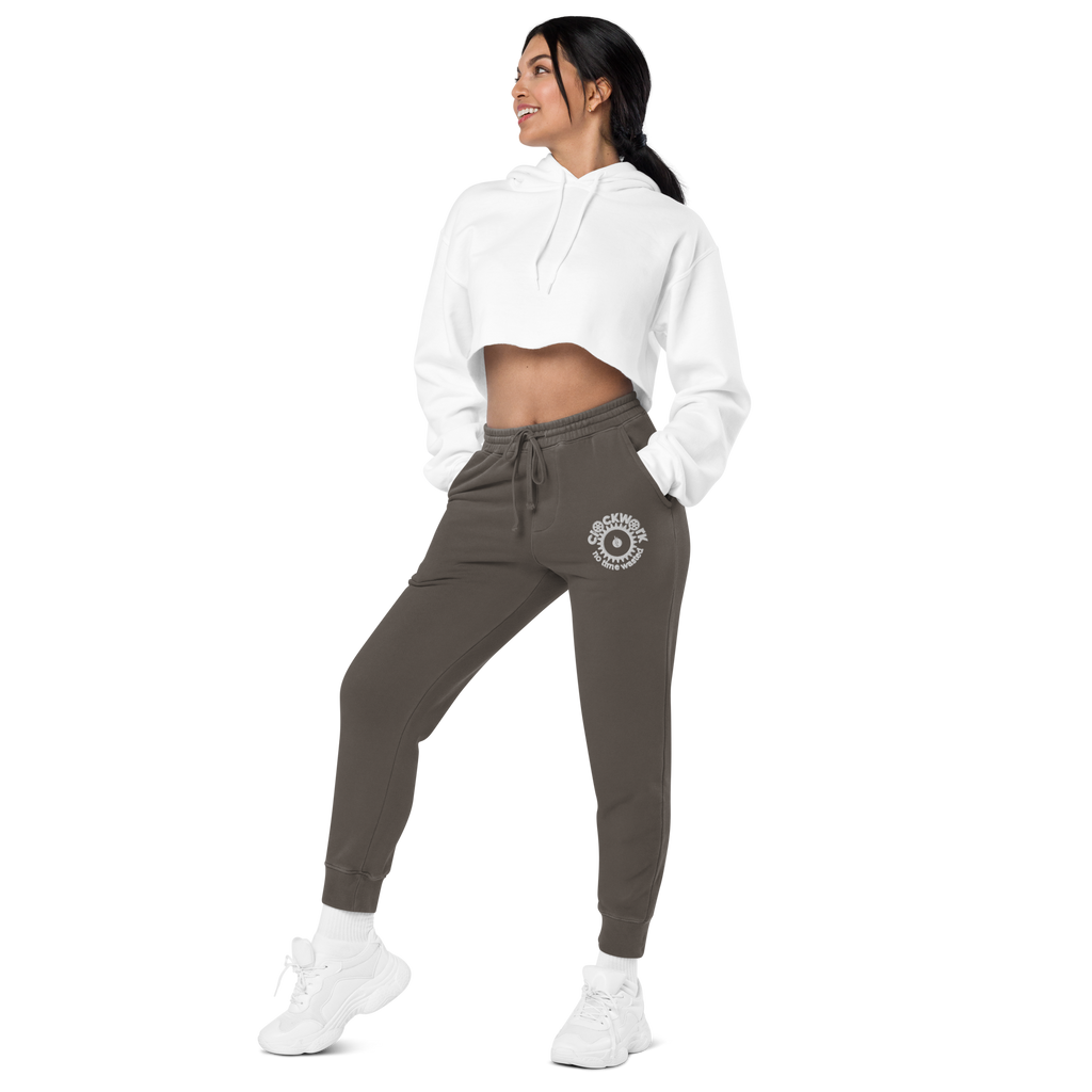 Clockwork Logo Unisex pigment-dyed sweatpants