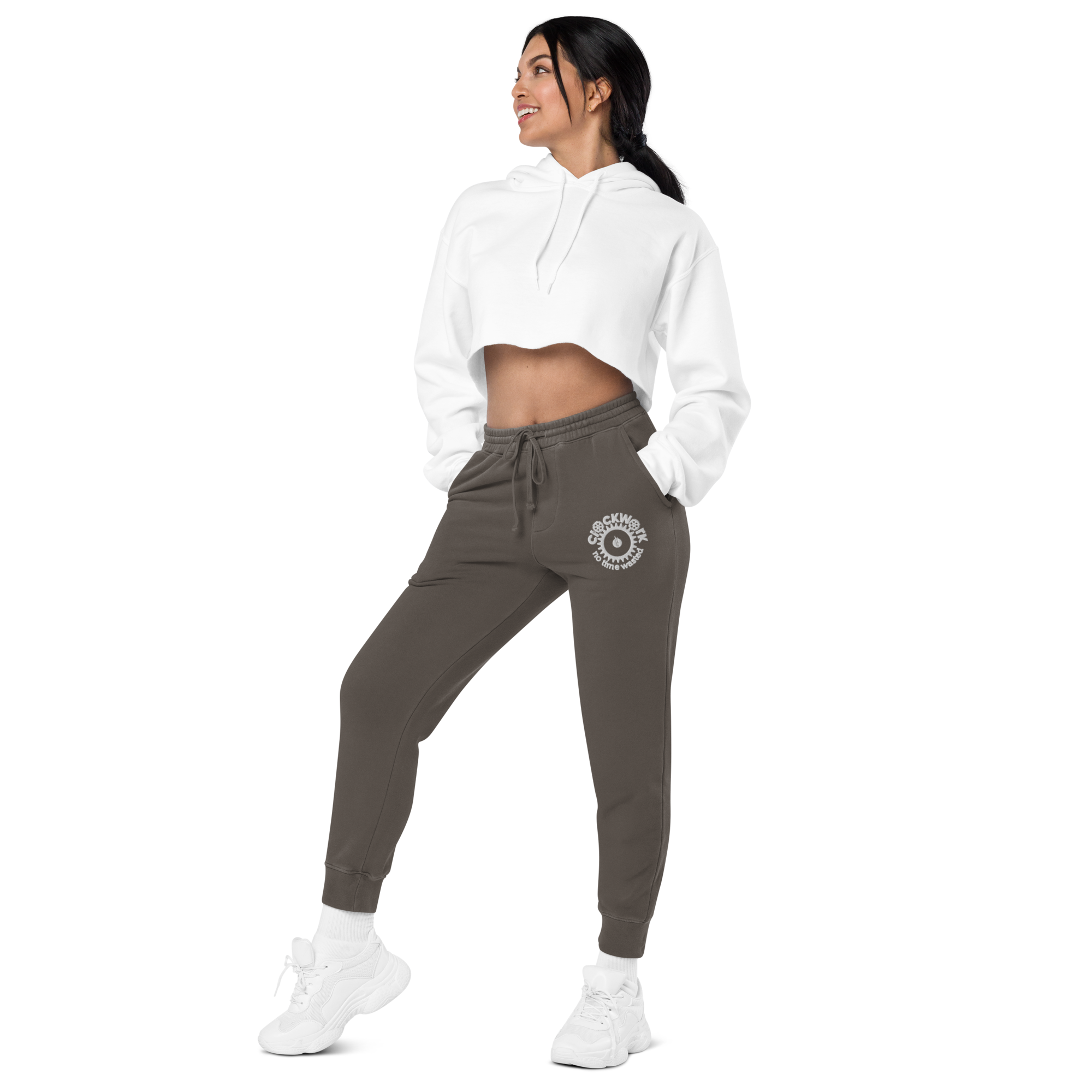 Clockwork Logo Unisex pigment-dyed sweatpants