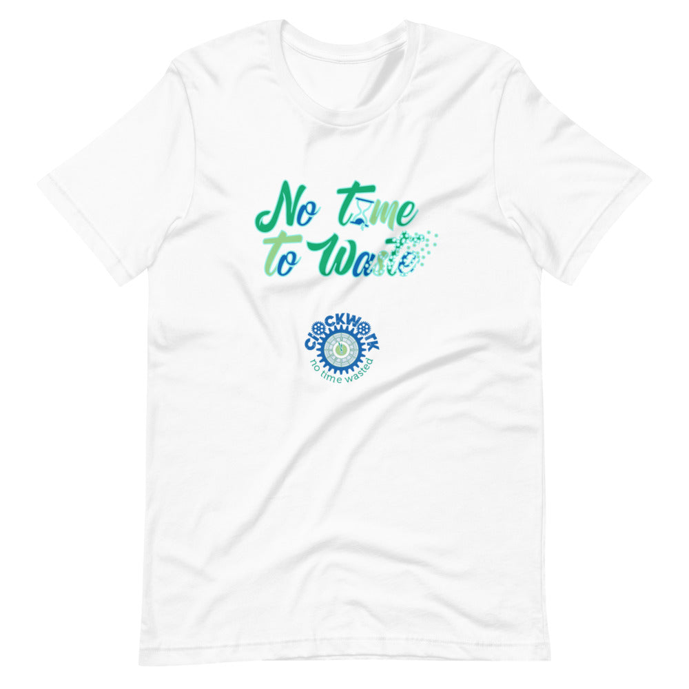 No Time Wasted Clockwork Hyper Jade Short-Sleeve Unisex T-Shirt