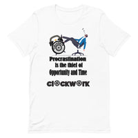 Clockwork Procrastination Short-Sleeve Unisex T-Shirt