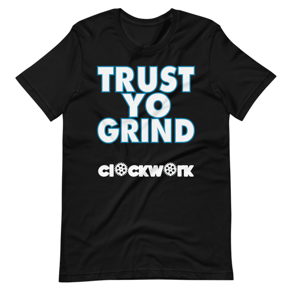 Clockwork Trust Yo Grind NFL Panthers Short-Sleeve Unisex T-Shirt