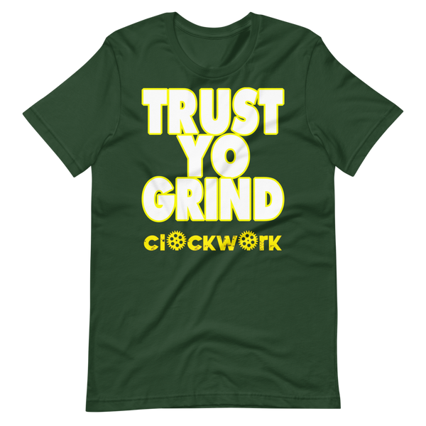 Clockwork Trust Yo Grind NFL Packers Short-Sleeve Unisex T-Shirt