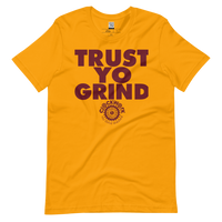 Trust Yo Grind Clockwork Maroon Short-sleeve unisex t-shirt