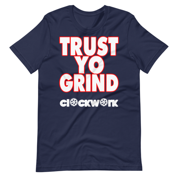 Clockwork Trust Yo Grind NFL Patriots Short-Sleeve Unisex T-Shirt