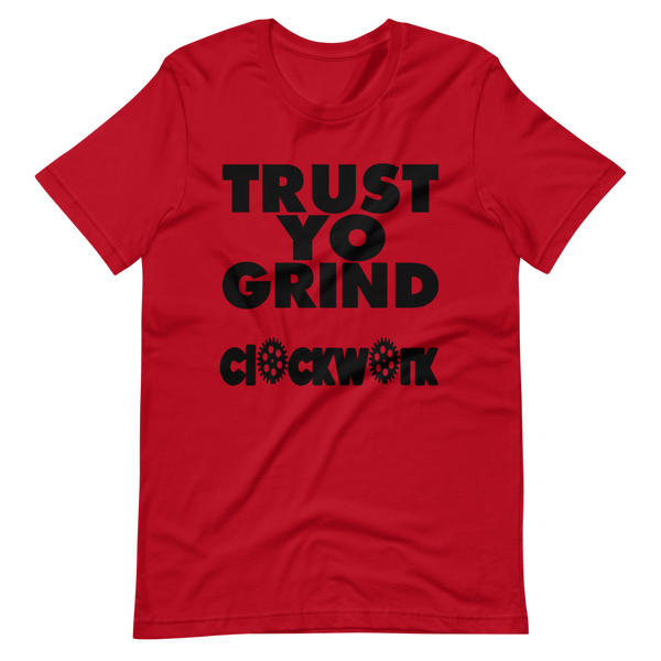 Clockwork Trust Yo Grind NFL Falcons Short-Sleeve Unisex T-Shirt