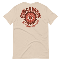 Trust Yo Grind Clockwork brown and orange Short-Sleeve Unisex T-Shirt
