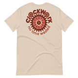 Trust Yo Grind Clockwork brown and orange Short-Sleeve Unisex T-Shirt