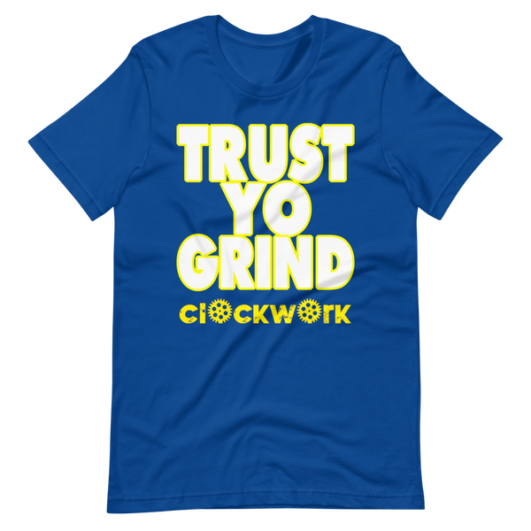 Clockwork Trust Yo Grind NFL Rams Short-Sleeve Unisex T-Shirt