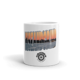 Clockwork Rise And Grind White glossy mug