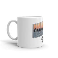 Clockwork Rise And Grind White glossy mug