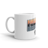 Clockwork Rise And Grind White glossy mug
