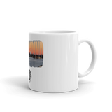 Clockwork Rise And Grind White glossy mug