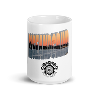 Clockwork Rise And Grind White glossy mug
