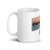 Clockwork Rise And Grind White glossy mug