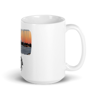 Clockwork Rise And Grind White glossy mug