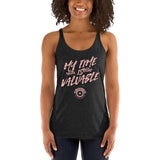 My time is Valuable Women's Racerback Tank